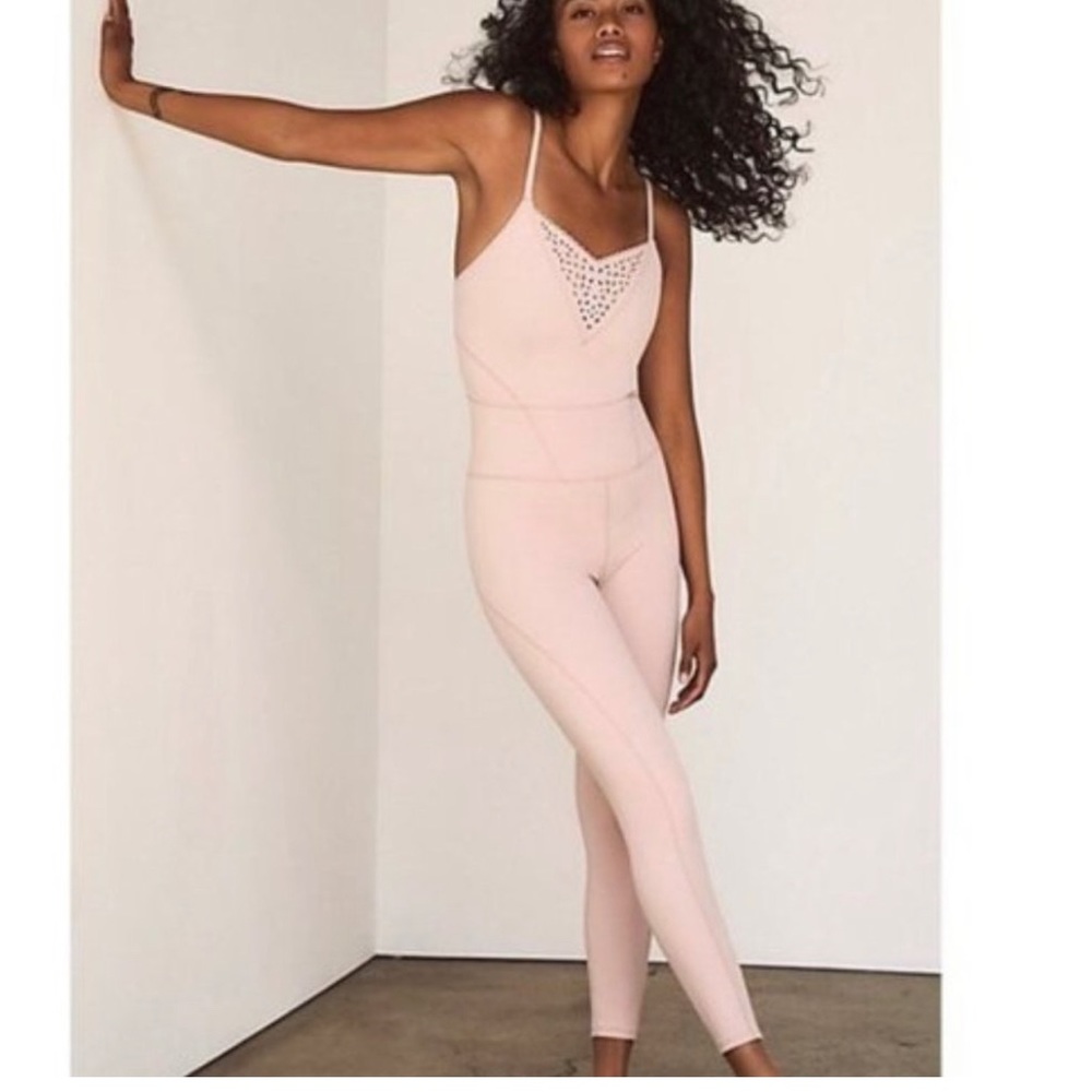 Free People Pink Jumpsuit